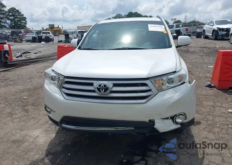 2013 Toyota Highlander Limited V6 z USA, uszkodzony, nr VIN 5TDYK3EH6DS091307